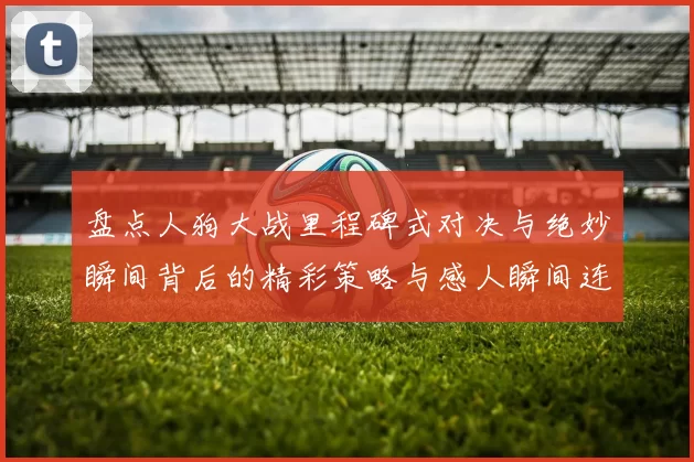 盘点人狗大战里程碑式对决与绝妙瞬间背后的精彩策略与感人瞬间连